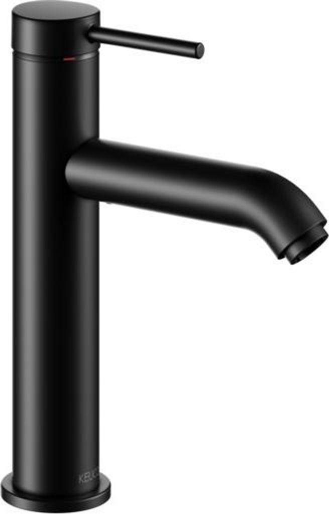 KEUCO IXMO Soft Einhebel-Waschtischmischer 130, ohne Zugstangen-Ablaufgarnitur, Ausladung 129mm, 59501372101