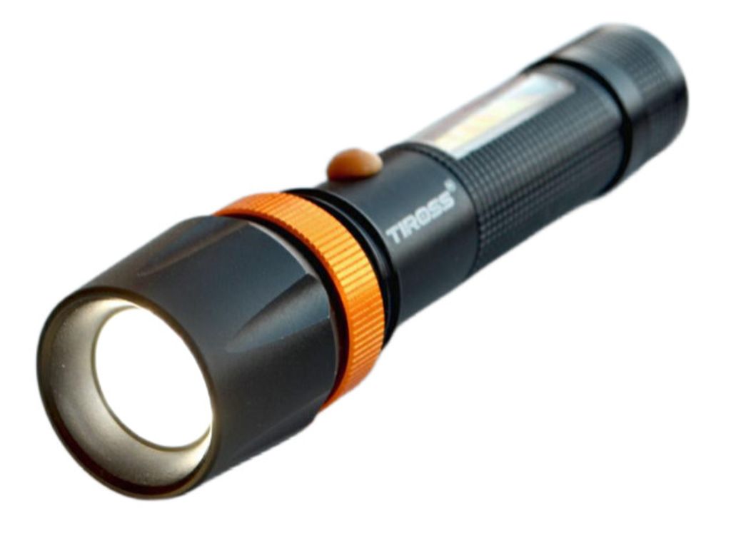 Tiross Cree Led T6 Xmlcob 10W wiederaufladbare Taschenlampe
