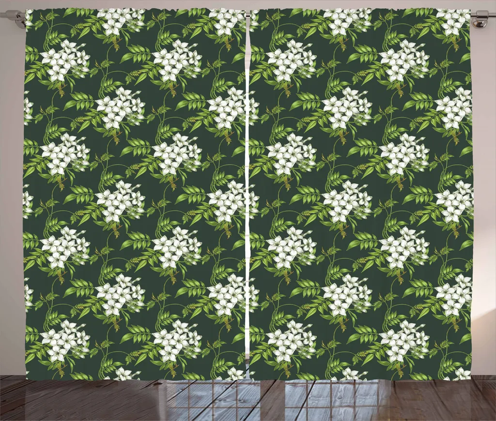 Tende Soggiorno ABAKUHAUS Jasmin Rustiche 280x245 cm - Universali