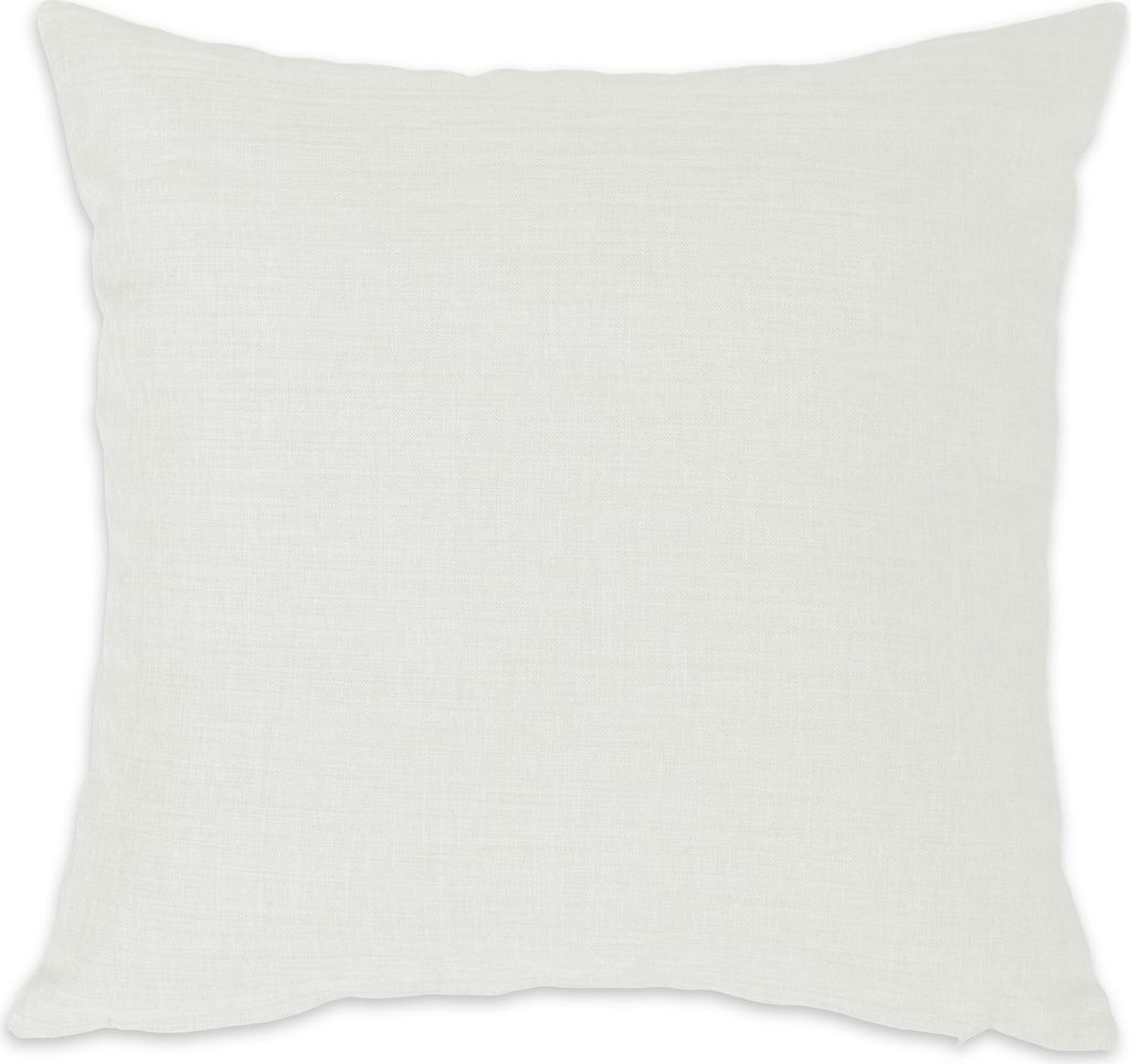 Kissenbezug 60x60 cm weiß Struktur Leinenoptik Kissenhülle für Dekokissen
