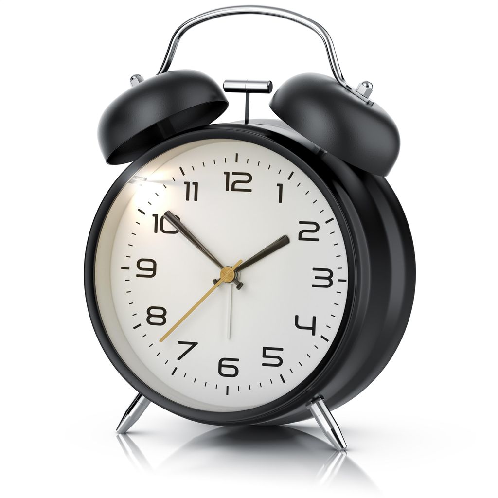 RELOJ DESPERTADOR BEARWARE: Analógico, redondo, con luz, Imagen del producto 