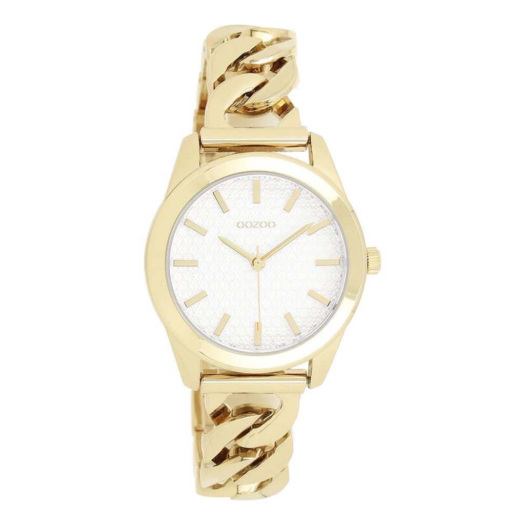 Oozoo Armbanduhr gold Metall Timepieces Damen Analog-Quarzuhr UOC11419
