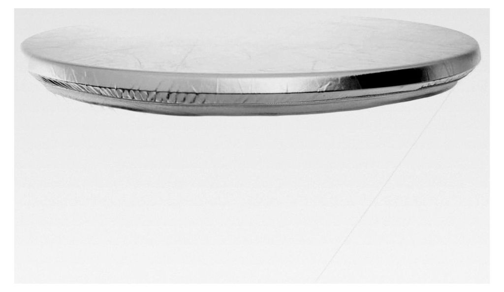 Tischplattenbezug für Stehtischhusse imprägniert wasserabweisend Cover Stehtisch Stretch 80cm Silber