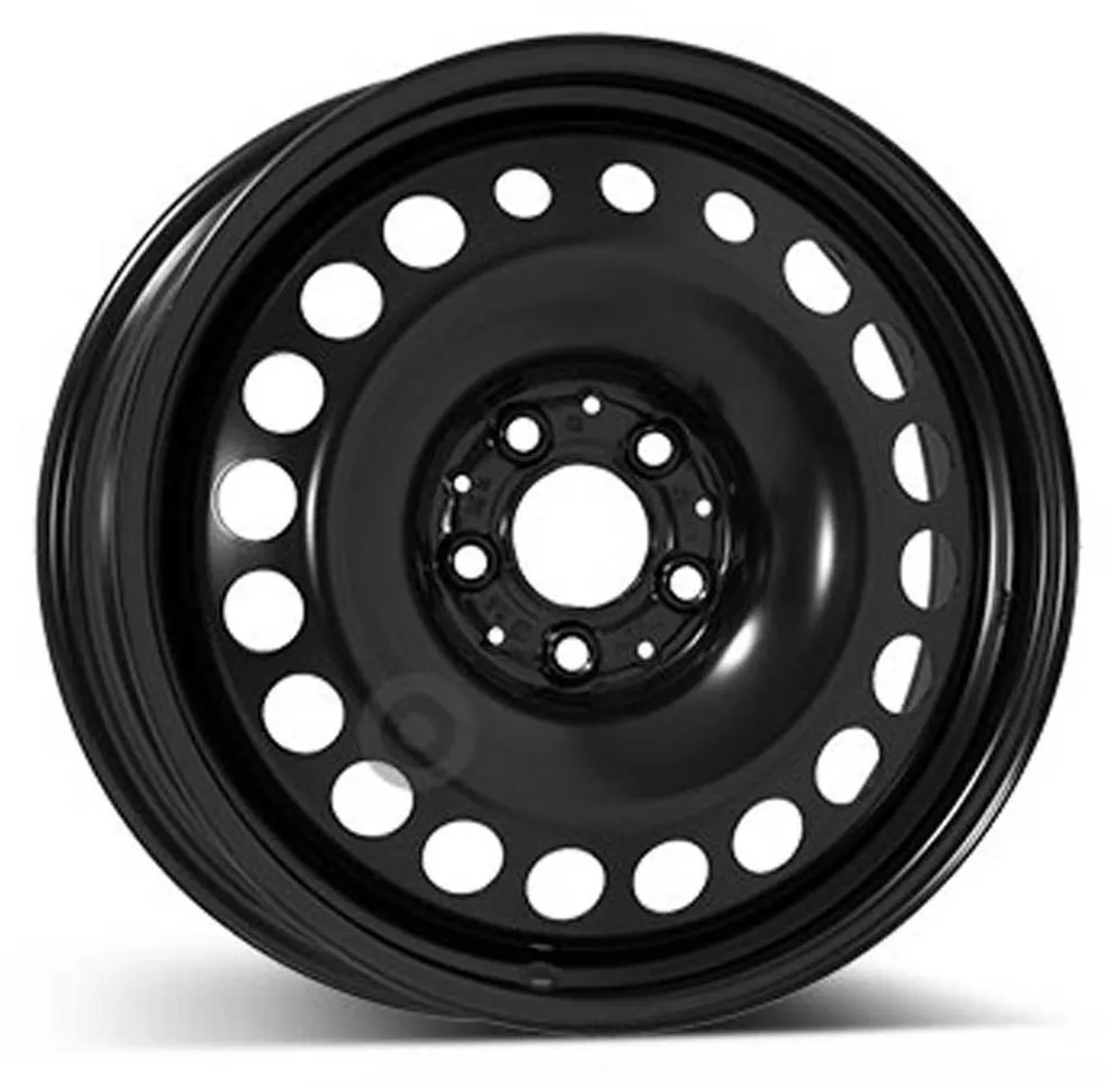 Jante en tôle ALCAR ACCIAIO 9832 6.5x17 5x112 ET 44 NOIR pour l'hiver
