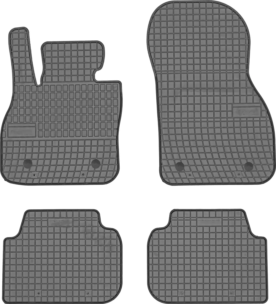 Tappetini in Gomma Mini Clubman R55 Frogum - Design 3D e Velcro