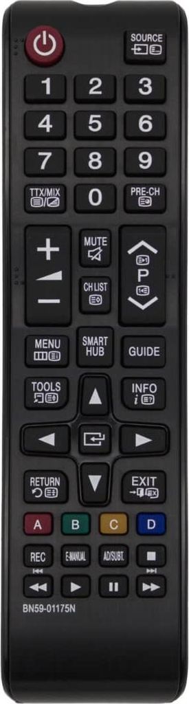 azurano Fernbedienung für SAMSUNG BN59-01175N für 2014-2015 Samsung UE LED UHD 4K Smart TV der H-Serie, HU-Serie