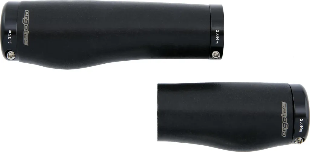 Ergotec Kyoto Silikon Paire de Poignées en Silicone et Aluminium