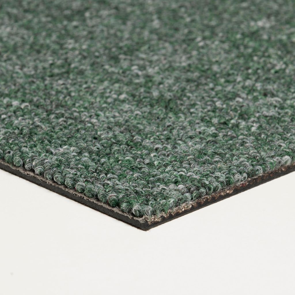 Teppichfliesen grün 50x50 cmSchlingen Teppichboden als Fliesen selbstliegend Schlingenware Teppichbodenfliesen für Esszimmer und Büro