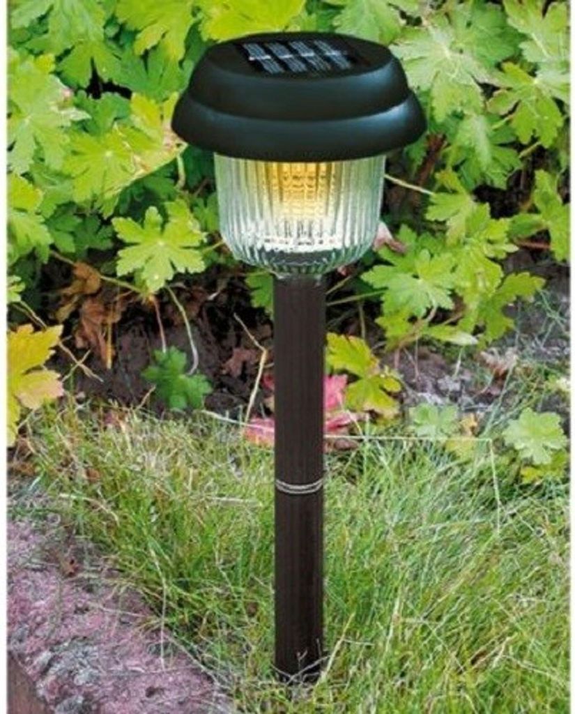 LED-Solar-Lampe Gartenleuchte