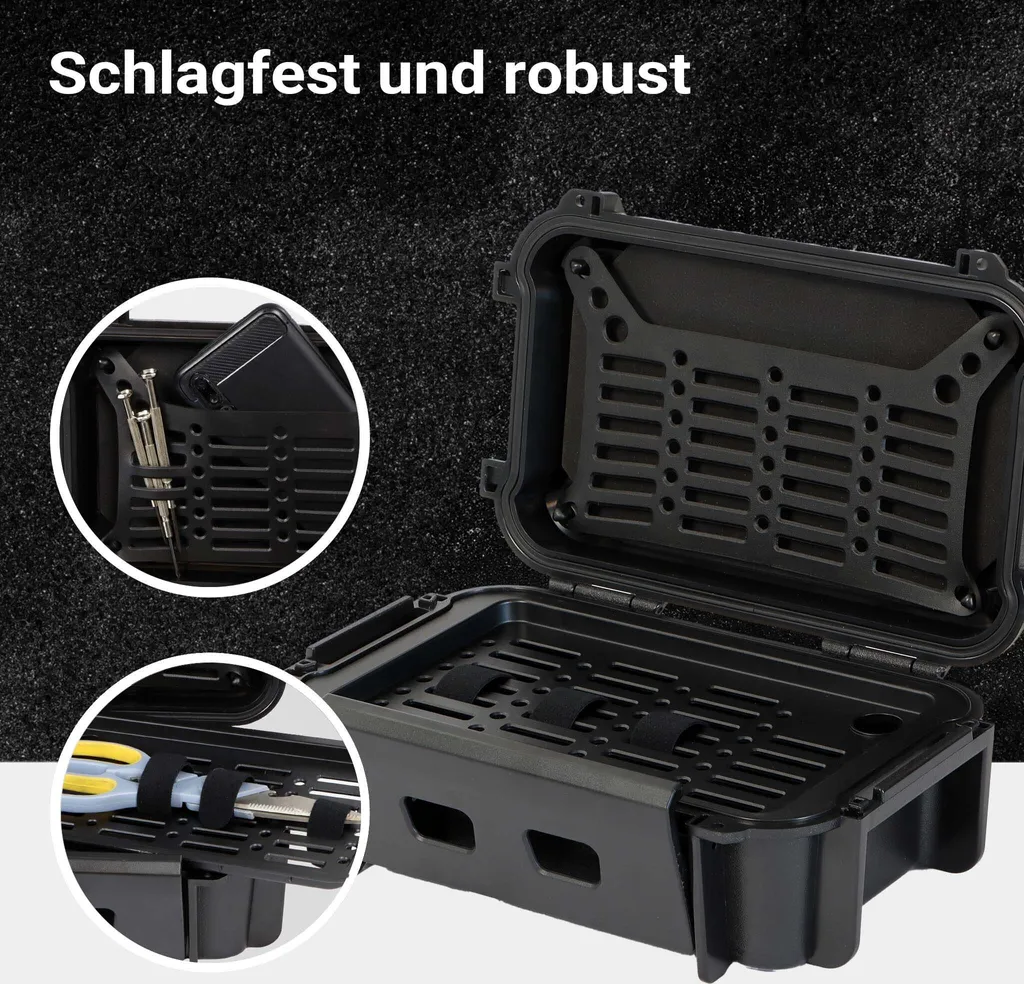 Mallette Universelle Robuste en ABS Étanche IP67 pour Équipements