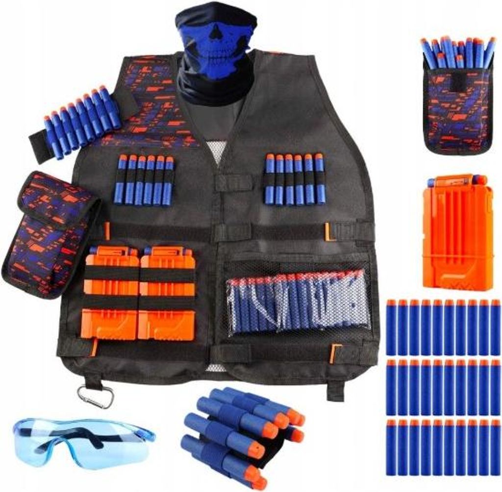 Kx6471 Kamizelka Taktyczna Z Akcesoriami Do Nerf Zdjęcie produktu 