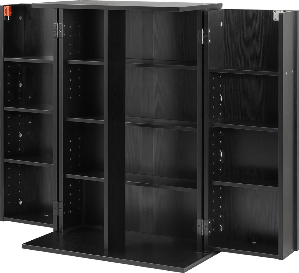 SucceBuy DVD-Schrank mit 16 Fächern, Produktbild 