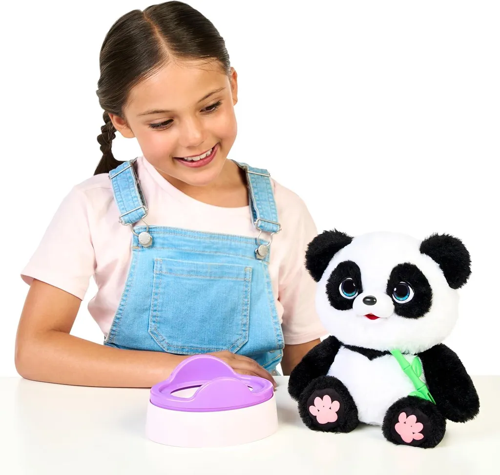Comment Apprendre la Propreté ? ChuChu Pando Panda Roux avec Pot Inclus