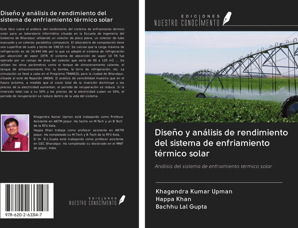 Diseño y análisis de rendimiento del sistema de enfriamiento térmico solar