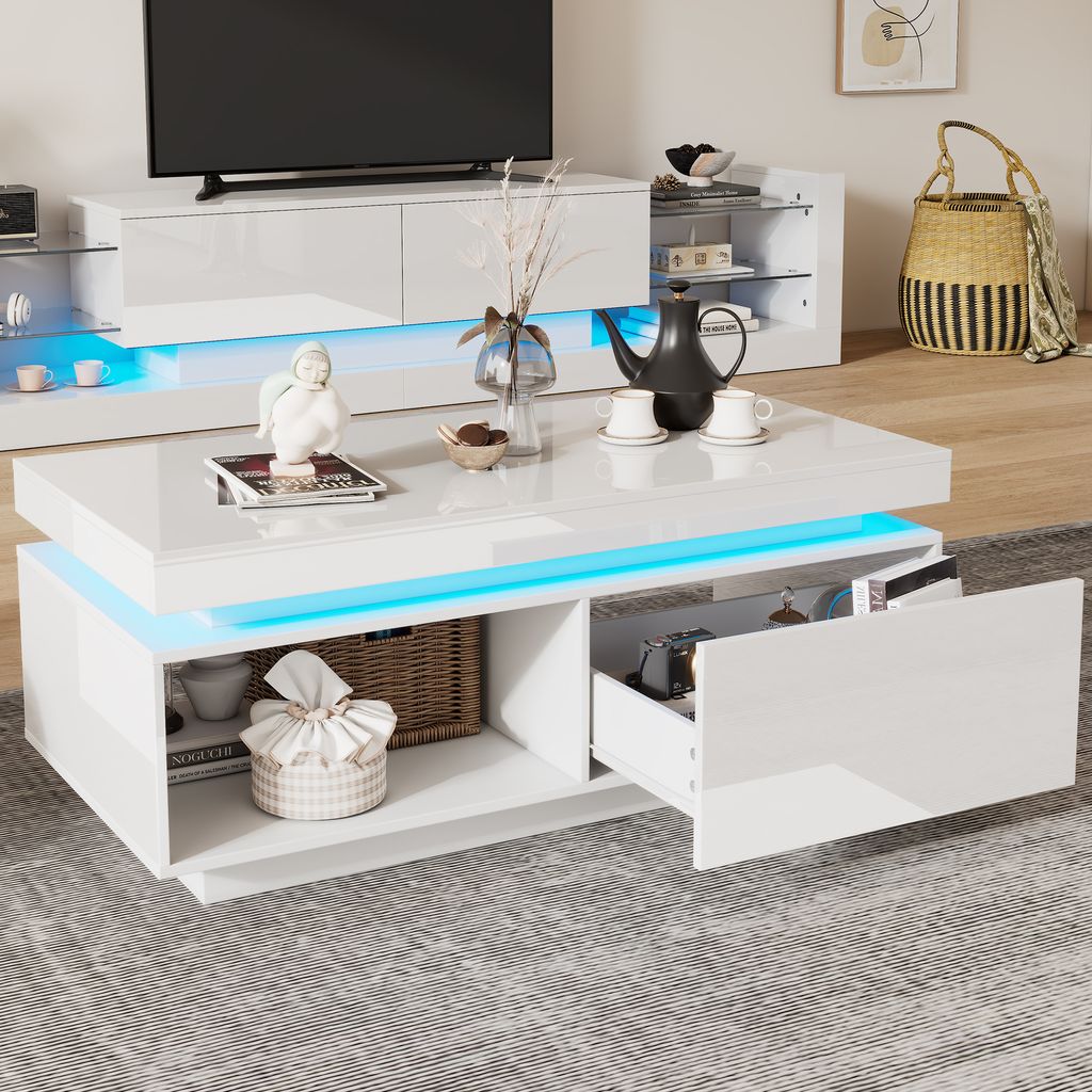 STILVORA Couchtische, Beistelltische, Wohnzimmertisch, Produktbild 