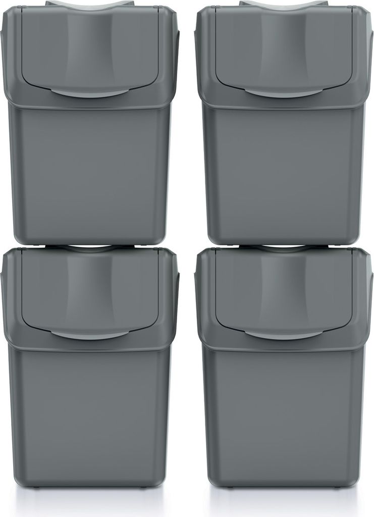Prosperplast Sortibox Recycling-behälter 80l 4 Einheiten Produktbild 6