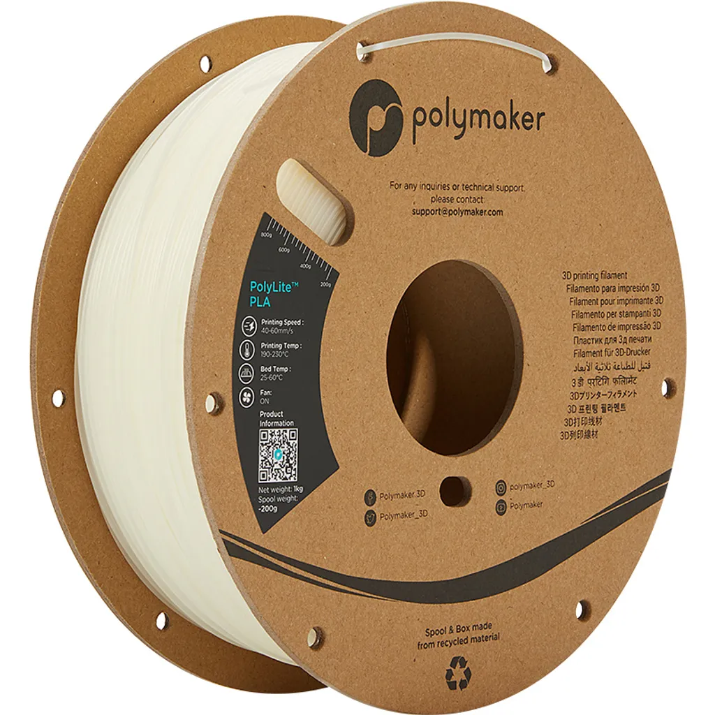 Filament PLA 1.75mm Polymaker PolyLite Silk Teal pour création en 3D - 7
