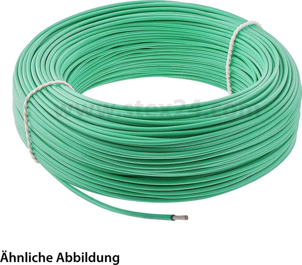 Fil de Câblage pour Armoire Électrique LAPP SiF Silicone Vert 100m