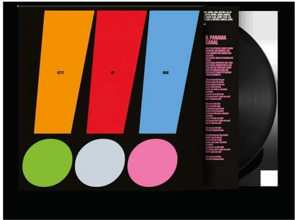 Album Vinyle Bleu !!! (Chk Chk Chk) Let It Be Blue Édition Collector