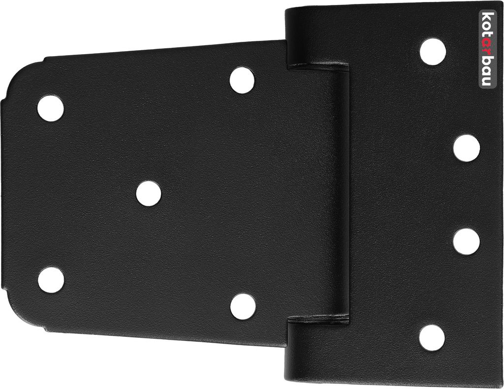 KOTARBAU Scharniere Klappbar Automatisches Selbstschließend Türscharniere 10 x 5 x 8 cm Pulverbeschichteter Stahl Scharnier Schwarz Türbänder...
