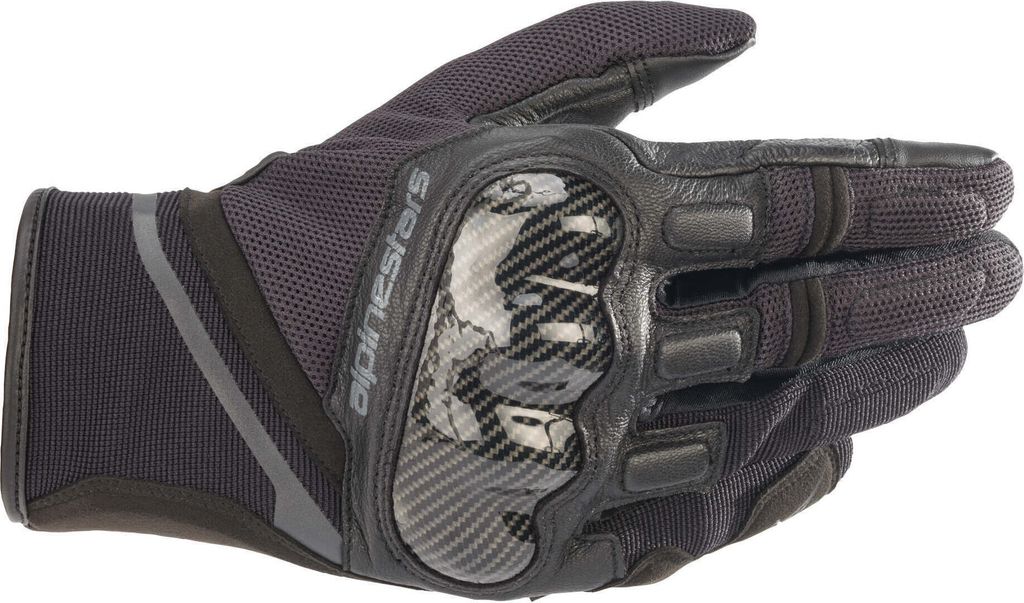 Alpinestars Chrome Motorradhandschuhe, schwarz/grau, 3XL