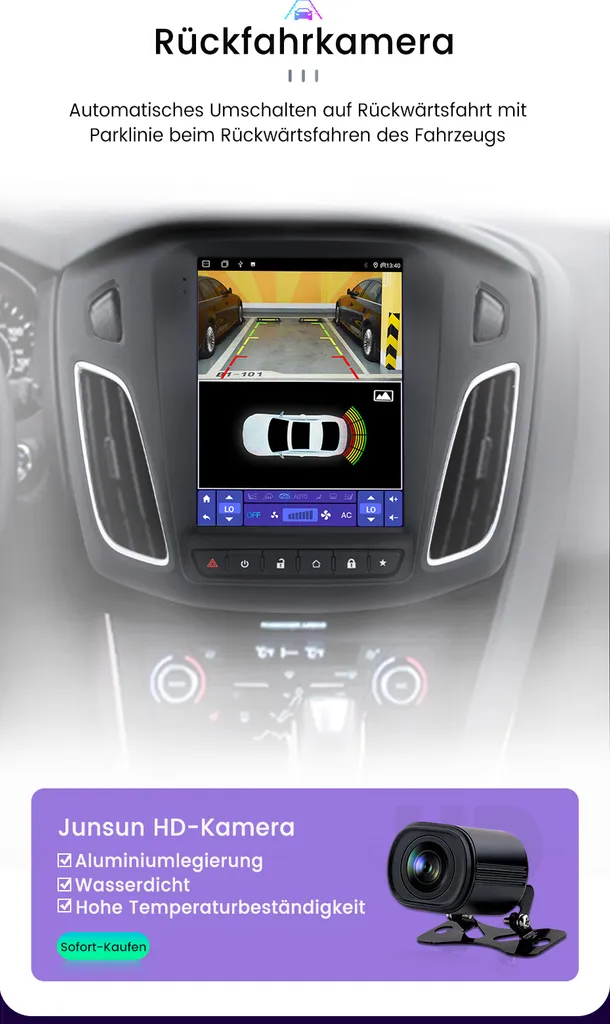 GPS Android Ford Focus III 2012-2018 WiFi Bluetooth pour Navigation - 15