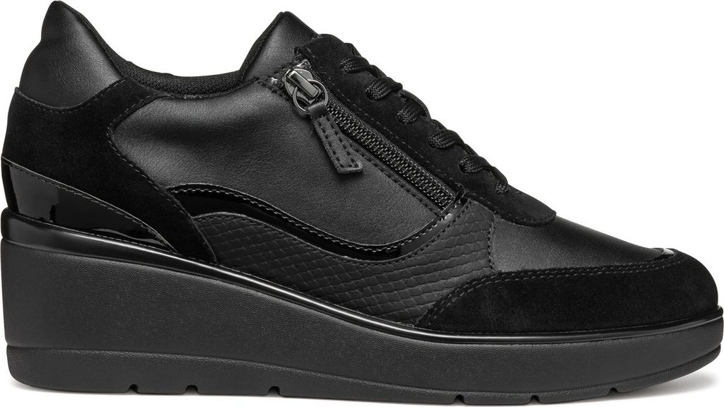 Geox Ilde Turnschuhe Ohne Schnürsenkel Schwarz EU 35 Damen Schwarz EU 35
