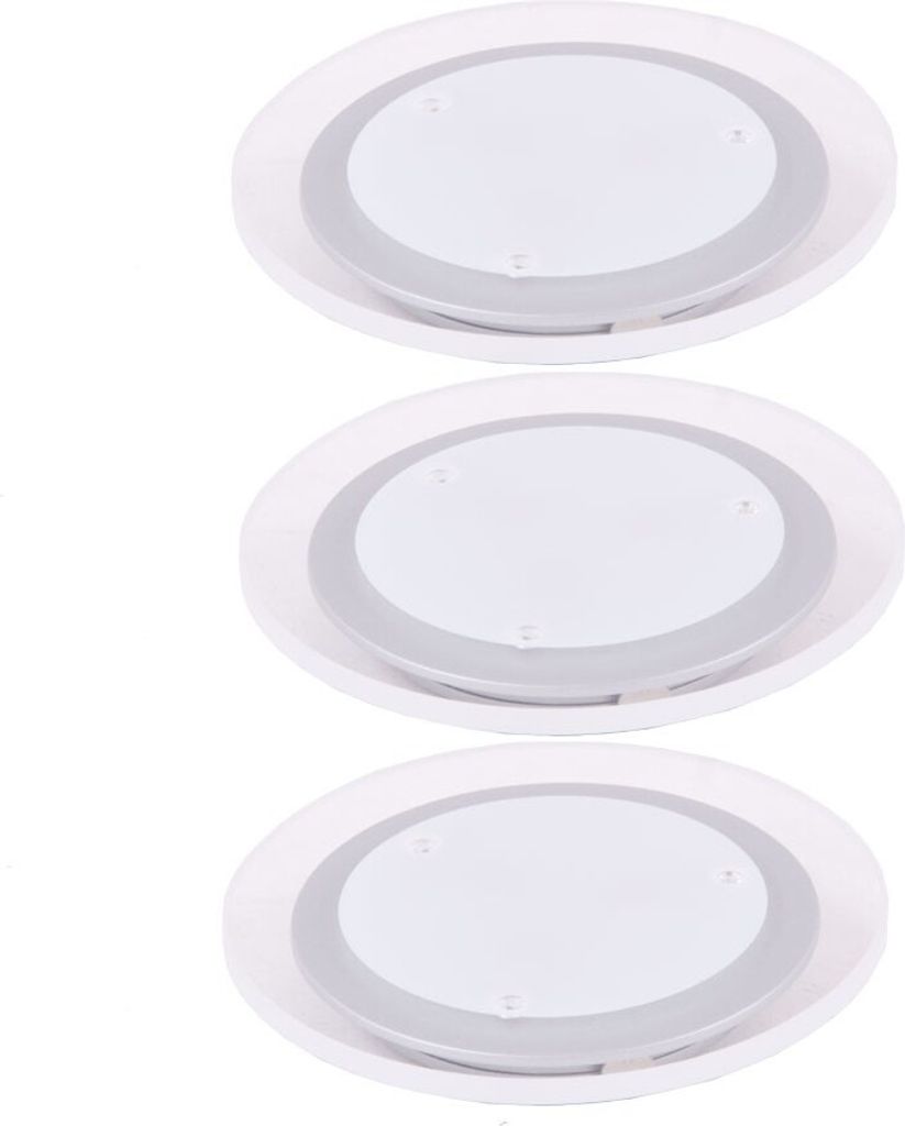 Paulmann Möbel Einbauleuchten Set Deco LED 3x3W 3000K Produktbild 