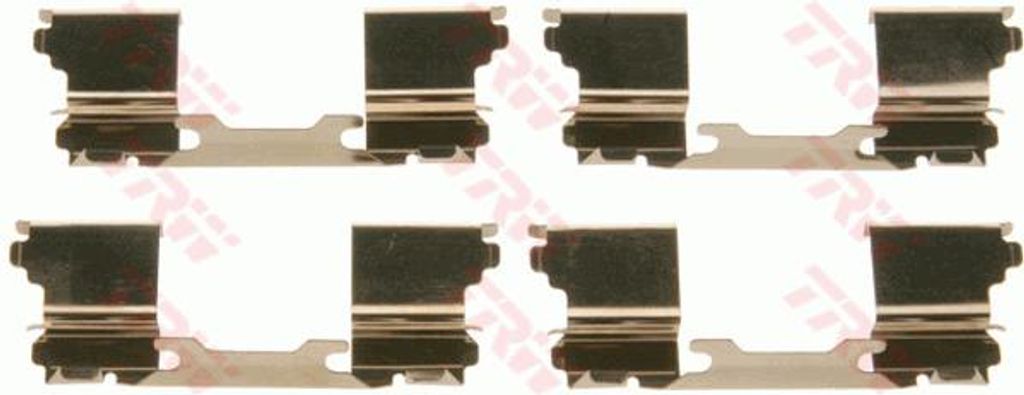 Zubehörsatz, Scheibenbremsbelag TRW PFK605
