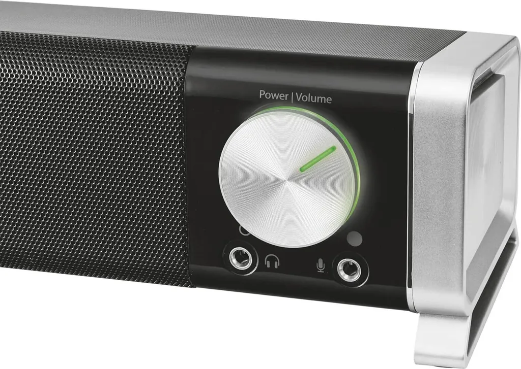 Soundbar PC Trust Asto 21046: Speaker Compatto USB con Jack Frontali - 8
