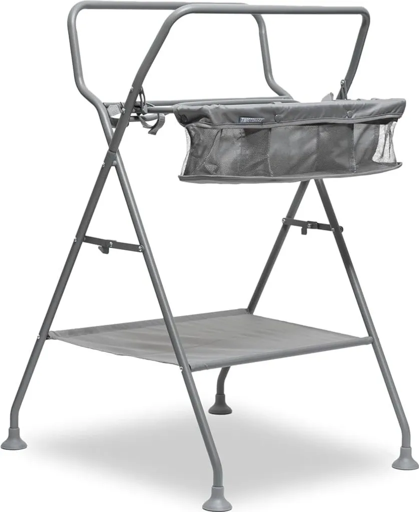 Support baignoire bébé pliable modèle SP-20 avec vidange intégrée - 5