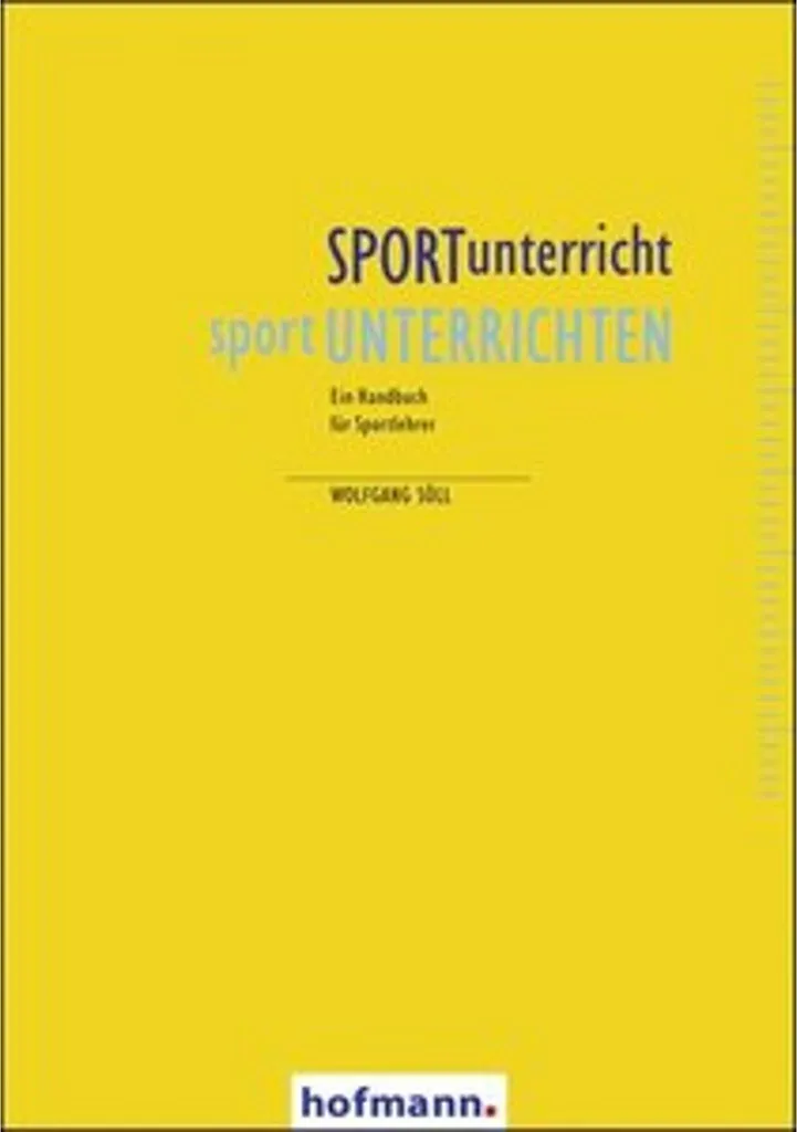 Livre didactique SPORTunterricht pour l'enseignement du sport EPS