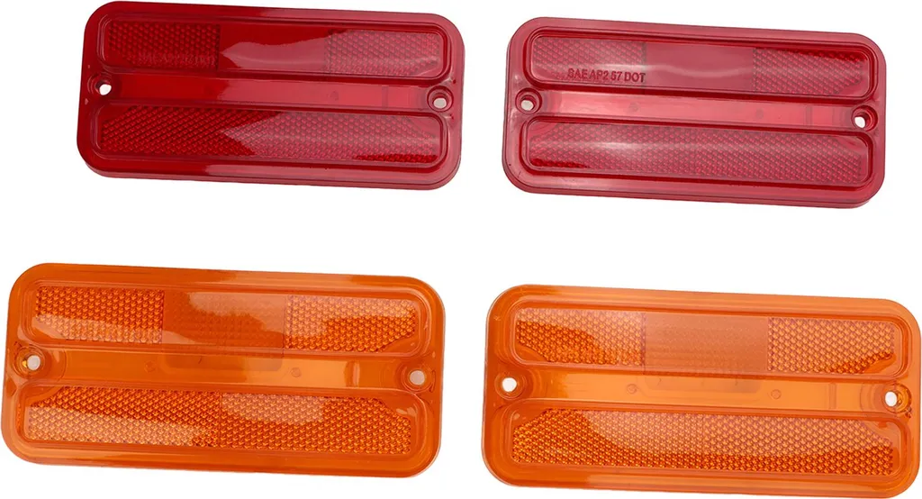 Feux de position étanches rouge et jaune 0849-520 pour Chevy Van - 3