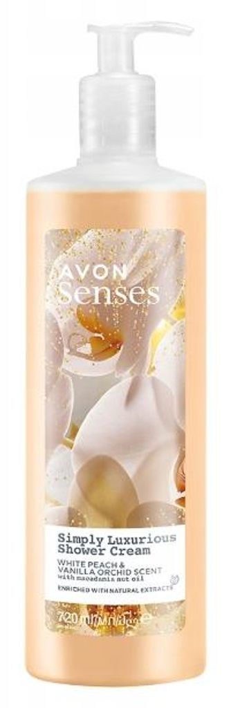 AVON Senses Simply krem pod prysznic 720 ml Zdjęcie produktu 