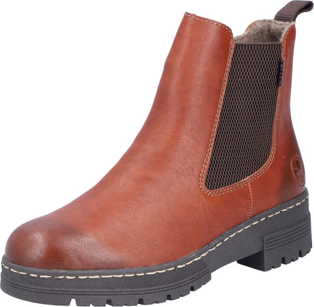 Rieker Damen Chelseaboots 39183-36, 39183-37, 39183-38, 39183-39, 39183-40 RIE-73892 braun 39