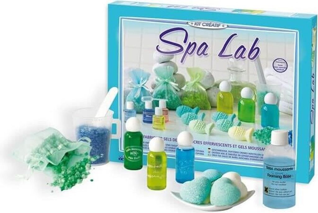 SENTOSPHERE Kreativ-Kit Spa Lab zum selbst herstellen von Wellness Zubehör