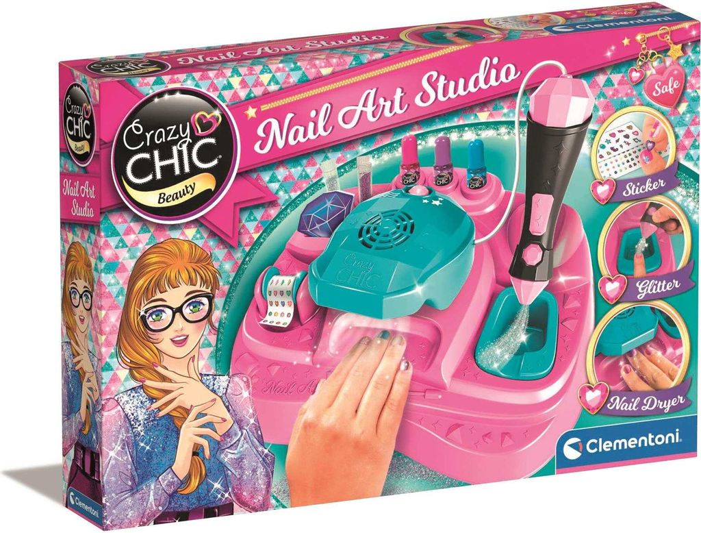 Clementoni Crazy Chic Crazy Nail Studio 18768 Immagine del prodotto 