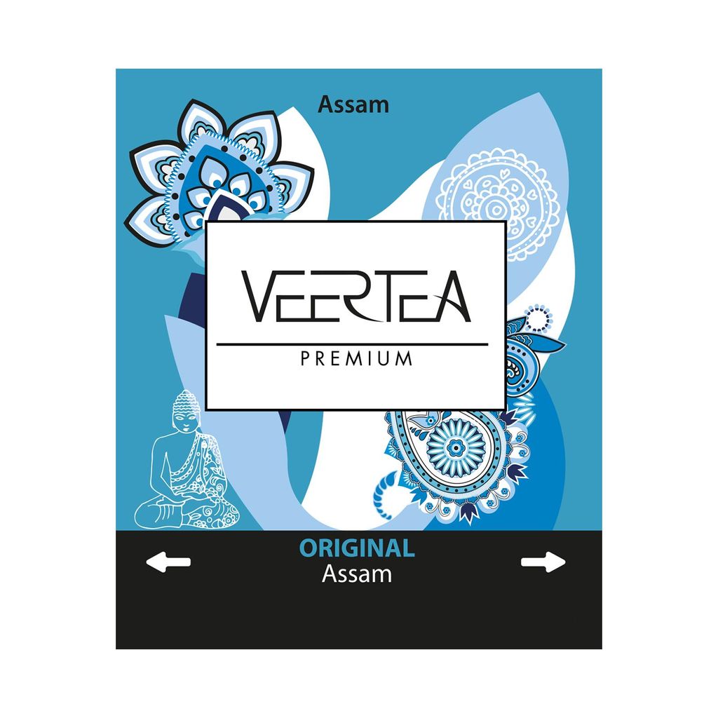 Veertea, Tee Set, Assam Schwarzer Tee, 500 Beutel