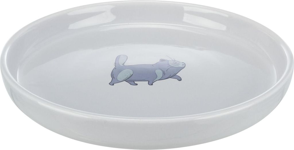 TRIXIE Keramiknapf - grau - 0,6 l/ø 23 cm