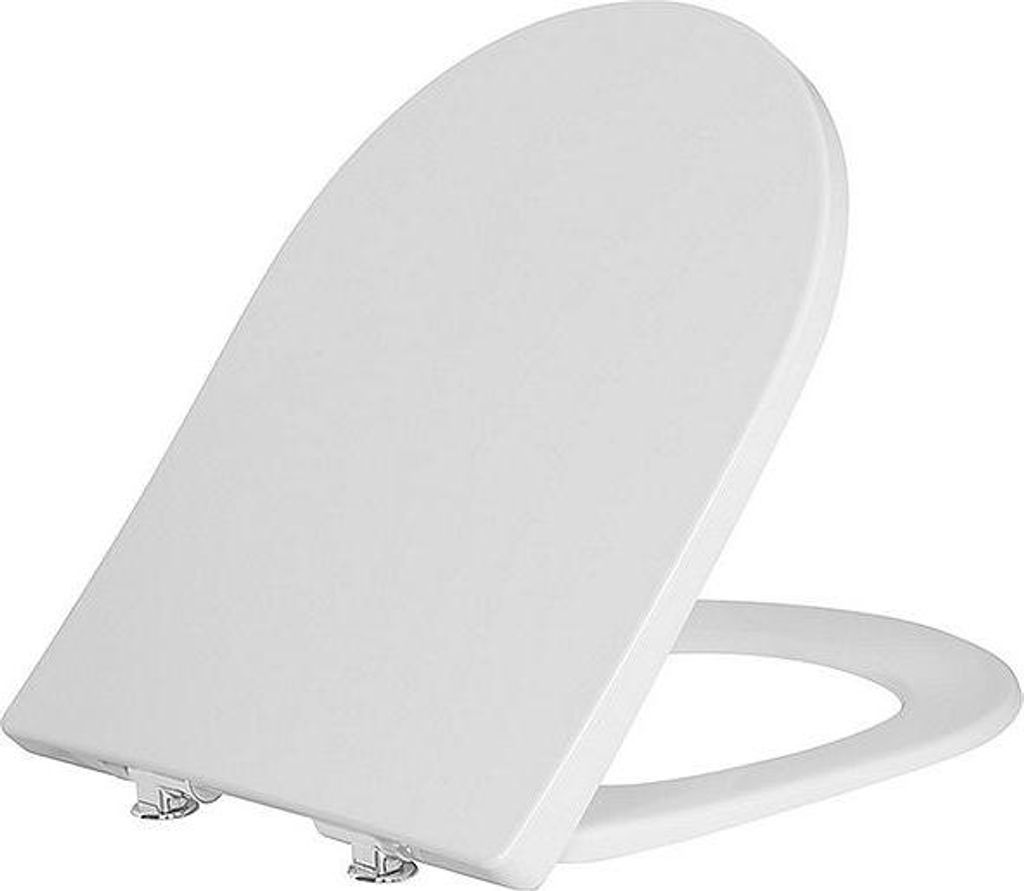 Geberit Acanto WC-Sitz Slim mit Deckel, mit Quick-Release, Produktbild 