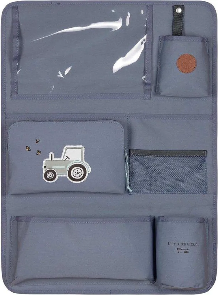 Rangement de coffre et banquette pliable 55 cm - Bac de voiture pratique
