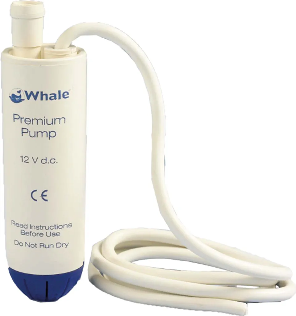 Pompe submersible Whale 24V pour réservoir de camping-car et van aménagé
