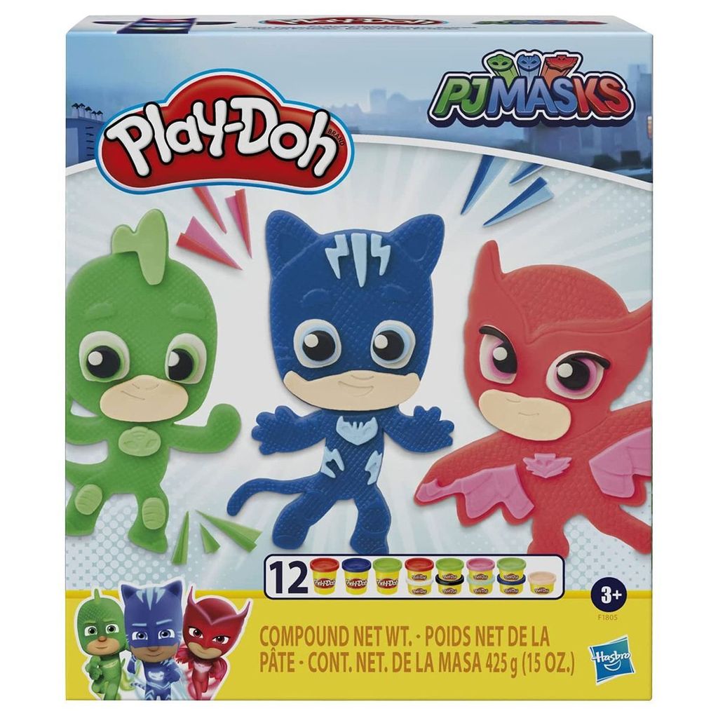 Hasbro Play-Doh PJ Masks Helden-Knetset; F18055L0