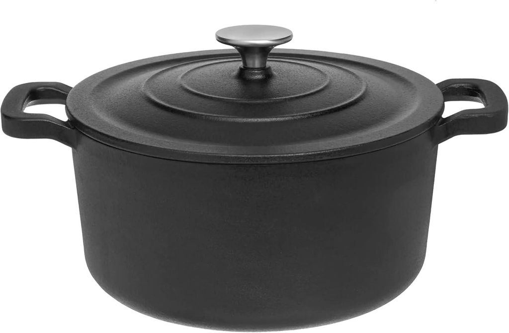 JUNG Maku Gusseisen Topf Induktion 5,2 L, rund 25cm, Produktbild 