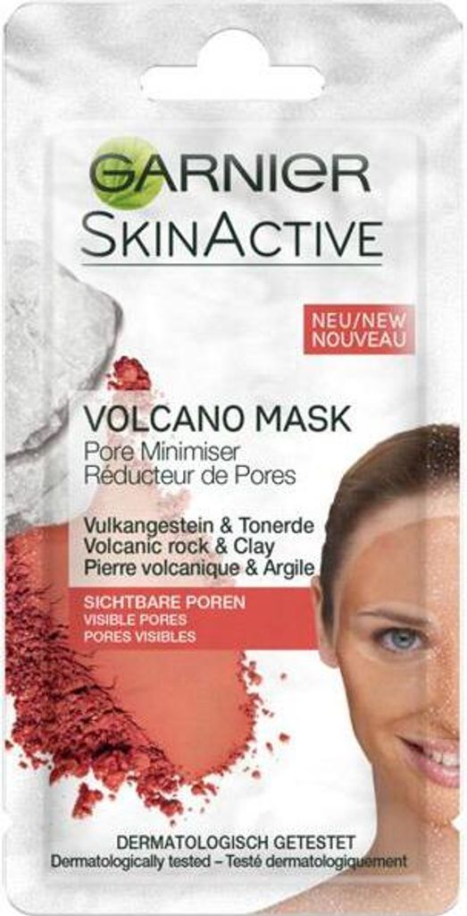 Garnier Skin Active Volcano Mask 8 ml Produktbild 