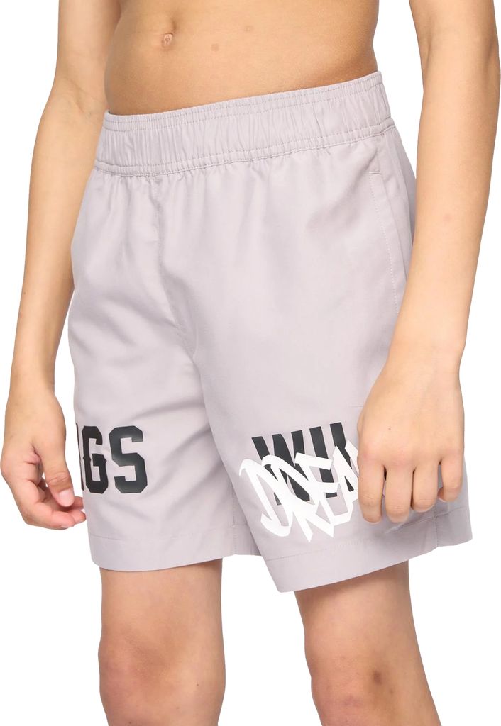 Kings Will Dream - "Tagged" Badeshorts für Jungen BG1973 (146-152) (Aschgrau)