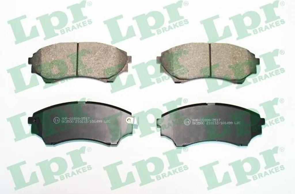 Plaquettes de Frein Haute Performance LPR 05P1499 Freinage Stable OE