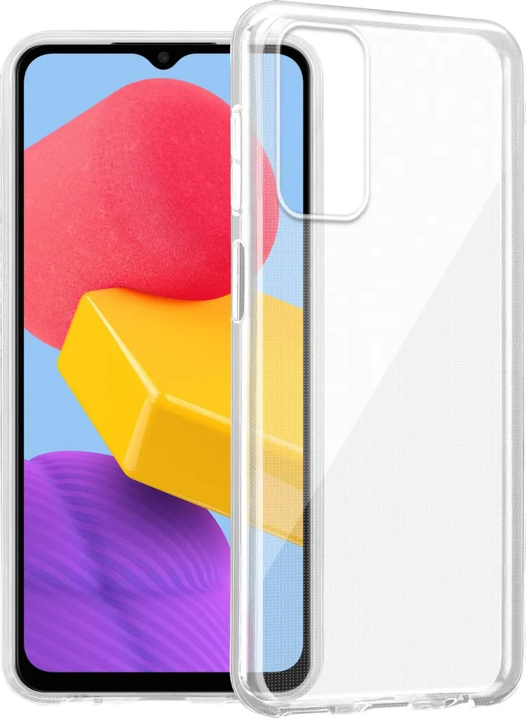 Cadorabo cover per Samsung Galaxy M13 4G cover protettiva in trasparente cover protettiva TPU silicone cover custodia