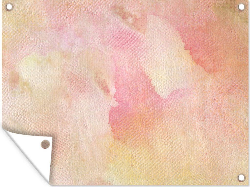 MuchoWow 40x30 cm Outdoor-Poster Gartendeko Sichtschutz Garten Poster für den Garten Pastellfarben auf Papier