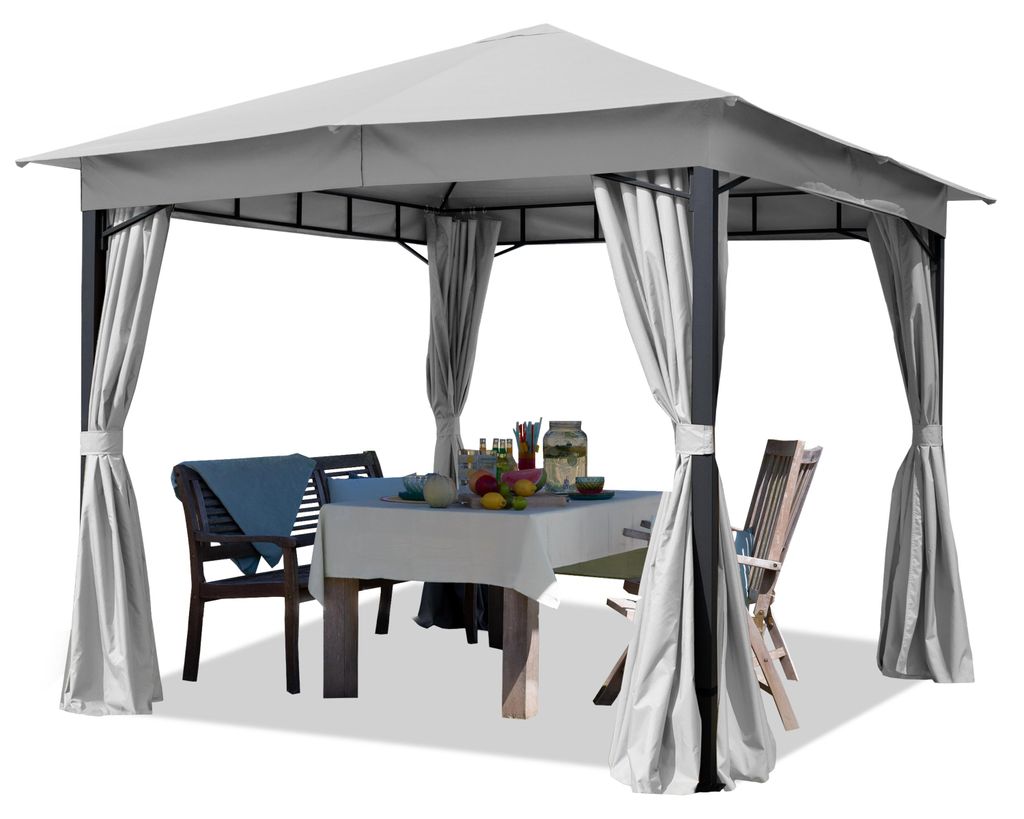 TOOLPORT Gazebo da Giardino 3x4 m con telo impermeabile da Immagine del prodotto 
